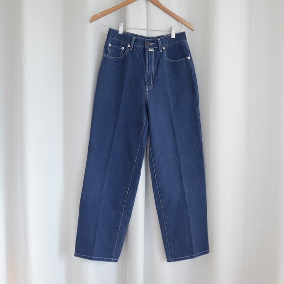 Vintage Denim - NWOT Vintage 90s Chiori Straight Leg Blue Denim Jeans Sz 29